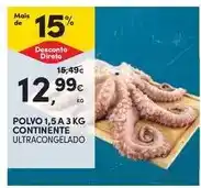 Continente A+ - polvo continente promoção