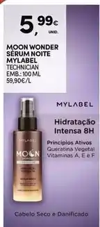 Continente Mylabel - moon wonder serum noite promoção