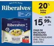 Continente Riberalves - ovas de bacalhau promoção