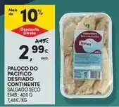 Continente Continente - paloco do pacífico desfiado promoção