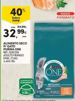 Continente Purinaone - alimento seco p/ gato promoção