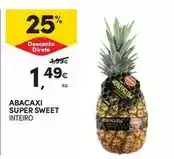 Continente Abacaxi super sweet promoção