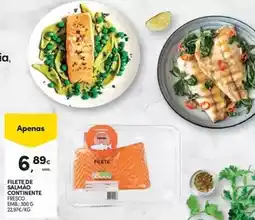 Continente Continente - filete de salma fresco promoção