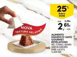 Continente Gourmet - alimento humido p/ gato revelations promoção