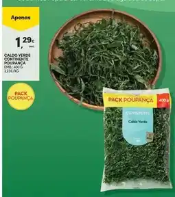 Continente Continente - caldo verde promoção