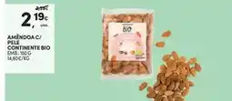 Continente Continente - amêndoac/ pele bio promoção
