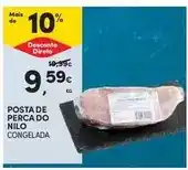 Continente Posta de perca do nilo promoção