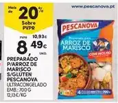 Continente Pescanova - preparado p/arroz de marisco s/ gluten promoção