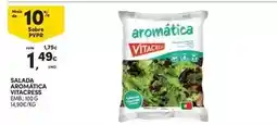 Continente Vitacress - salada aromatica promoção