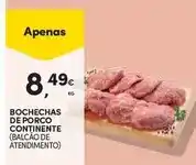Continente Continente - bochechas de porco promoção