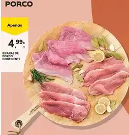 Continente Continente - bifanas de porco contiente promoção