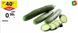 Continente Pepino promoção