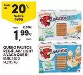 Continente A+ - palitos queijo palitos regular/light a vaca que ri promoção