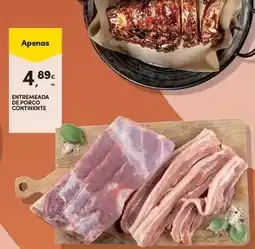 Continente Continente - entremeada de porco contiente promoção