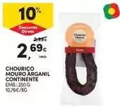 Continente Continente - chouriço mouro arganil promoção