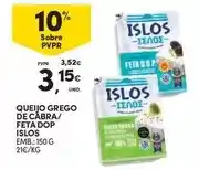 Continente Queijo grego de cabra/ feta dop promoção