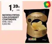 Continente Continente - batatas fritas lisa gourmet promoção