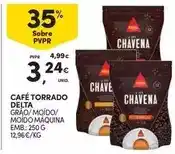 Continente Delta - café torrado promoção