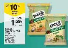 Continente Snack'in - snack promoção