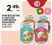 Continente Mini - bolachas s/ açúcar continente promoção