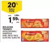Continente Triunfo - bolacha promoção