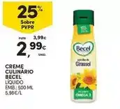 Continente Becel - creme culinário promoção