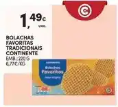 Continente Continente - bolachas favoritas tradicionais promoção