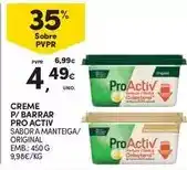 Continente Proactiv - creme p/ barrar pro activ promoção