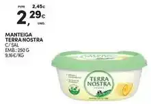 Continente Terra nostra - manteiga promoção