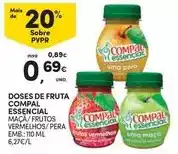 Continente Compal - doses de fruta promoção