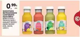 Continente Continente - smoothies refrigerados equilibrio promoção