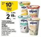 Continente Alpro - yofu soja/ iogurte base soja promoção