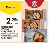 Continente Continente - rissóis de forno promoção