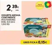 Continente Continente - iogurte aroma promoção