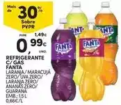 Continente Fanta - refrigerante c/ gas promoção