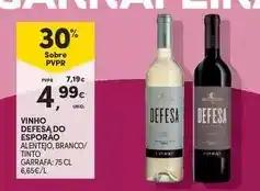 Continente Alentejo - vinho defesa do esporao promoção