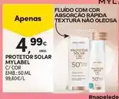 Continente Mylabel - protetor solar promoção