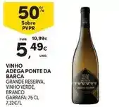 Continente Adega - vinho de barca promoção