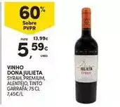 Continente Premium - vinho promoção