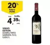 Continente Esteva - vinho promoção