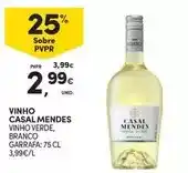 Continente Casal mendes - vinho promoção