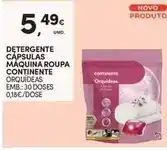 Continente Continente - detergente capsulas maquina roupa promoção