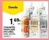 Continente Mylabel - champôs promoção