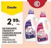Continente Continente - detergente líquido p/ maquina roupa promoção