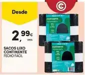 Continente Continente - sacos lixo promoção
