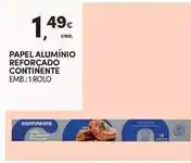 Continente Continente - papel aluminio reforcado promoção