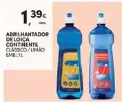 Continente Continente - abrilhantador de loica promoção