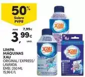 Continente Xau - limpa maquinas promoção