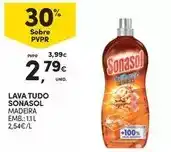 Continente Sonasol - lava tudo promoção