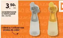 Continente Zara - borrifador c/ventilador promoção